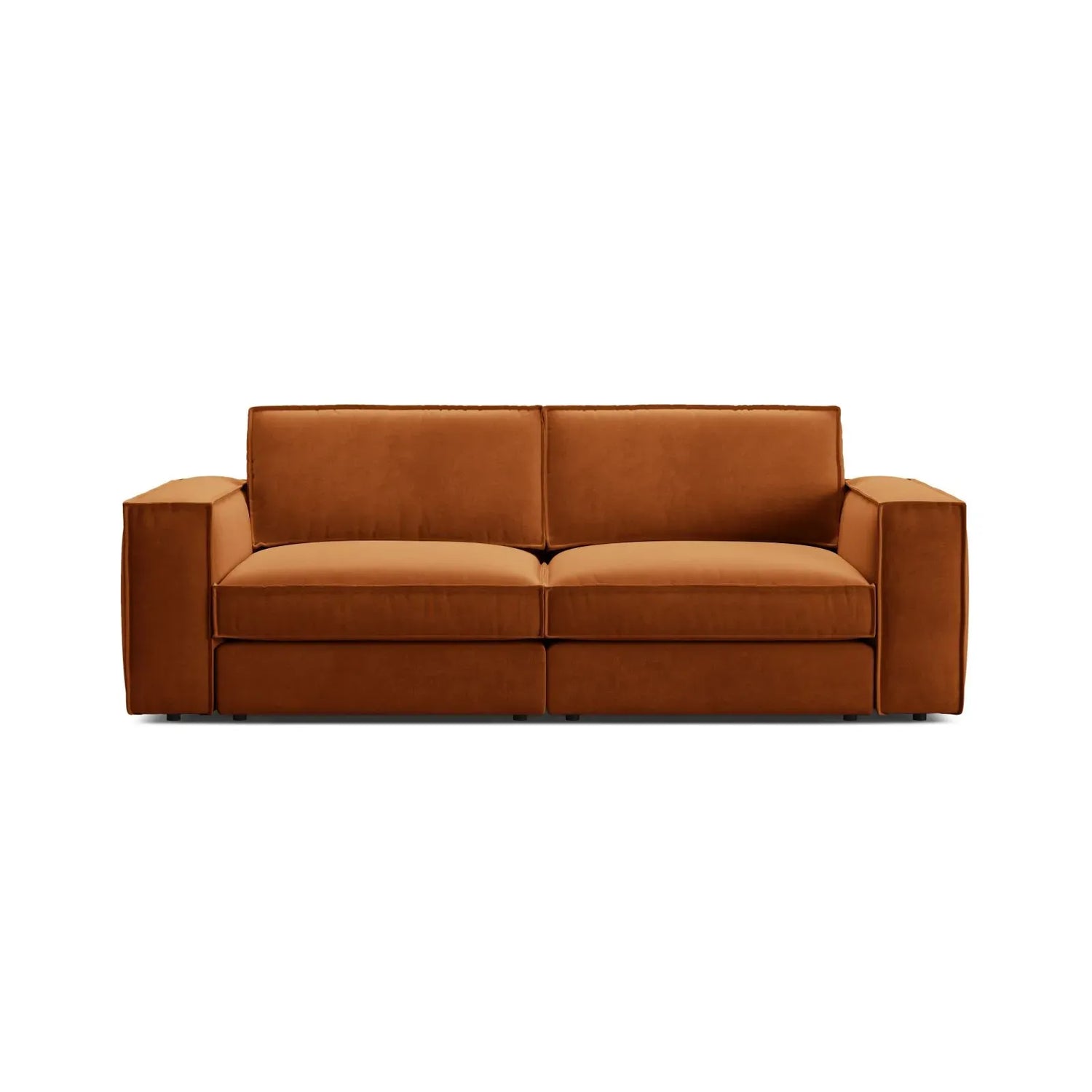 Pola 3-Sitzer Sofa aus Samt oder Strukturstoff, 236x103 cm - ZEN ZONE Furniture