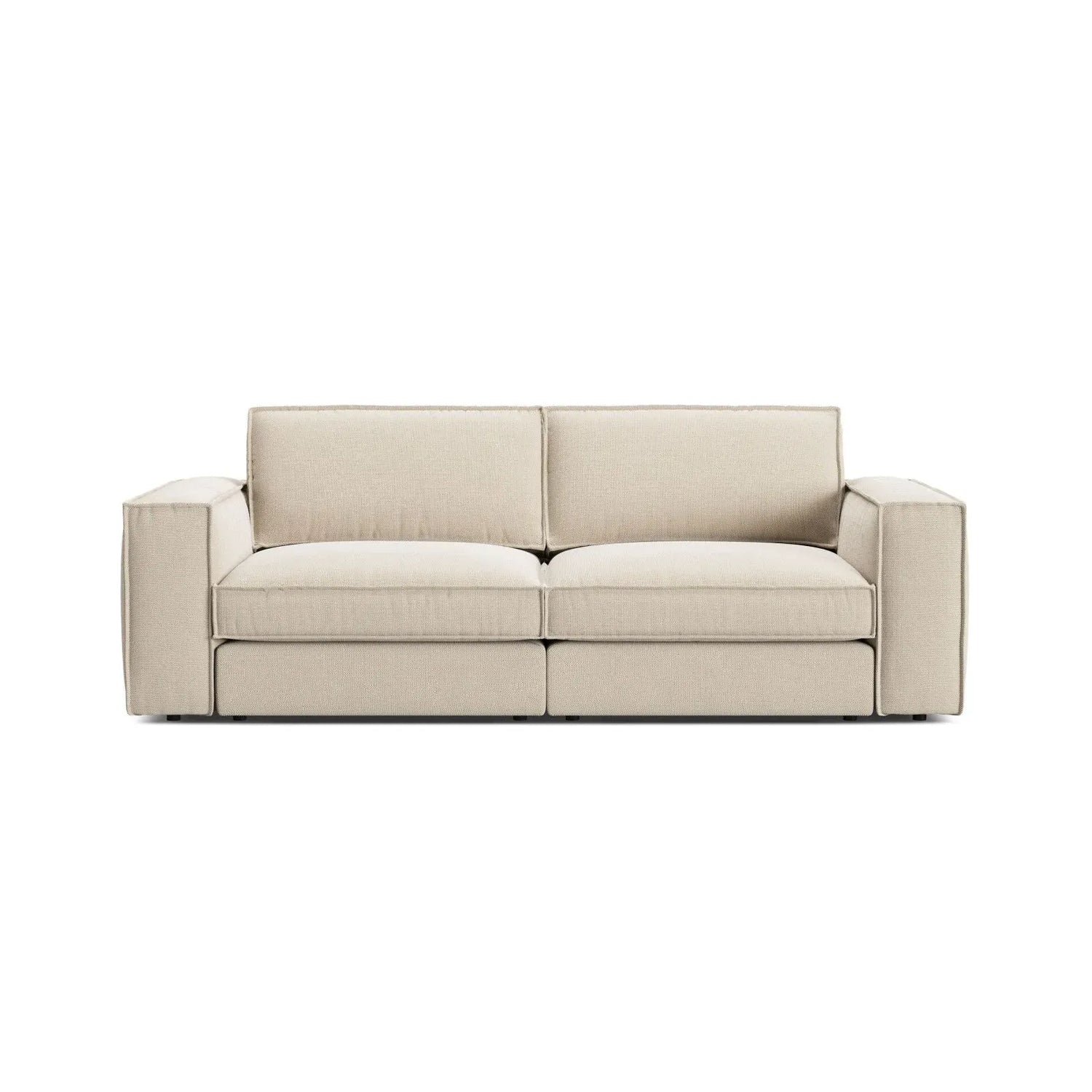 Pola 3-Sitzer Sofa aus Samt oder Strukturstoff, 236x103 cm - ZEN ZONE Furniture