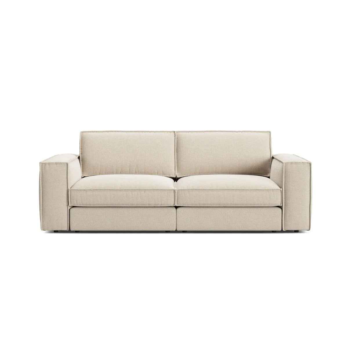 Pola 3-Sitzer Sofa aus Samt oder Strukturstoff, 236x103 cm - ZEN ZONE Furniture