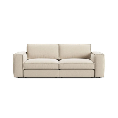 Pola 3-Sitzer Sofa aus Samt oder Strukturstoff, 236x103 cm - ZEN ZONE Furniture