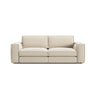 Pola 3-Sitzer Sofa aus Samt oder Strukturstoff, 236x103 cm - ZEN ZONE Furniture