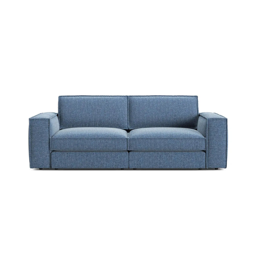 Pola 3-Sitzer Sofa aus Samt oder Strukturstoff, 236x103 cm - ZEN ZONE Furniture