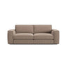 Pola 3-Sitzer Sofa aus Samt oder Strukturstoff, 236x103 cm - ZEN ZONE Furniture