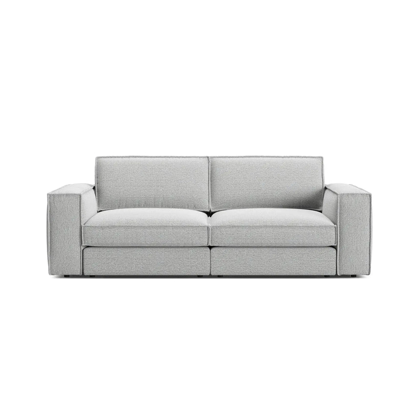 Pola 3-Sitzer Sofa aus Samt oder Strukturstoff, 236x103 cm - ZEN ZONE Furniture