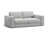 Pola 3-Sitzer Sofa aus Strukturierter Stoff in Hellgrau (BABEL LIGHT GREY), 236x103 cm von Micadoni – Bild 3