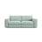 Pola 3-Sitzer Sofa aus Samt oder Strukturstoff, 236x103 cm - ZEN ZONE Furniture