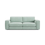 Pola 3-Sitzer Sofa aus Samt oder Strukturstoff, 236x103 cm - ZEN ZONE Furniture