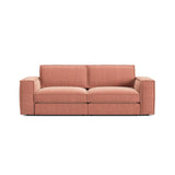 Pola 3-Sitzer Sofa aus Samt oder Strukturstoff, 236x103 cm - ZEN ZONE Furniture