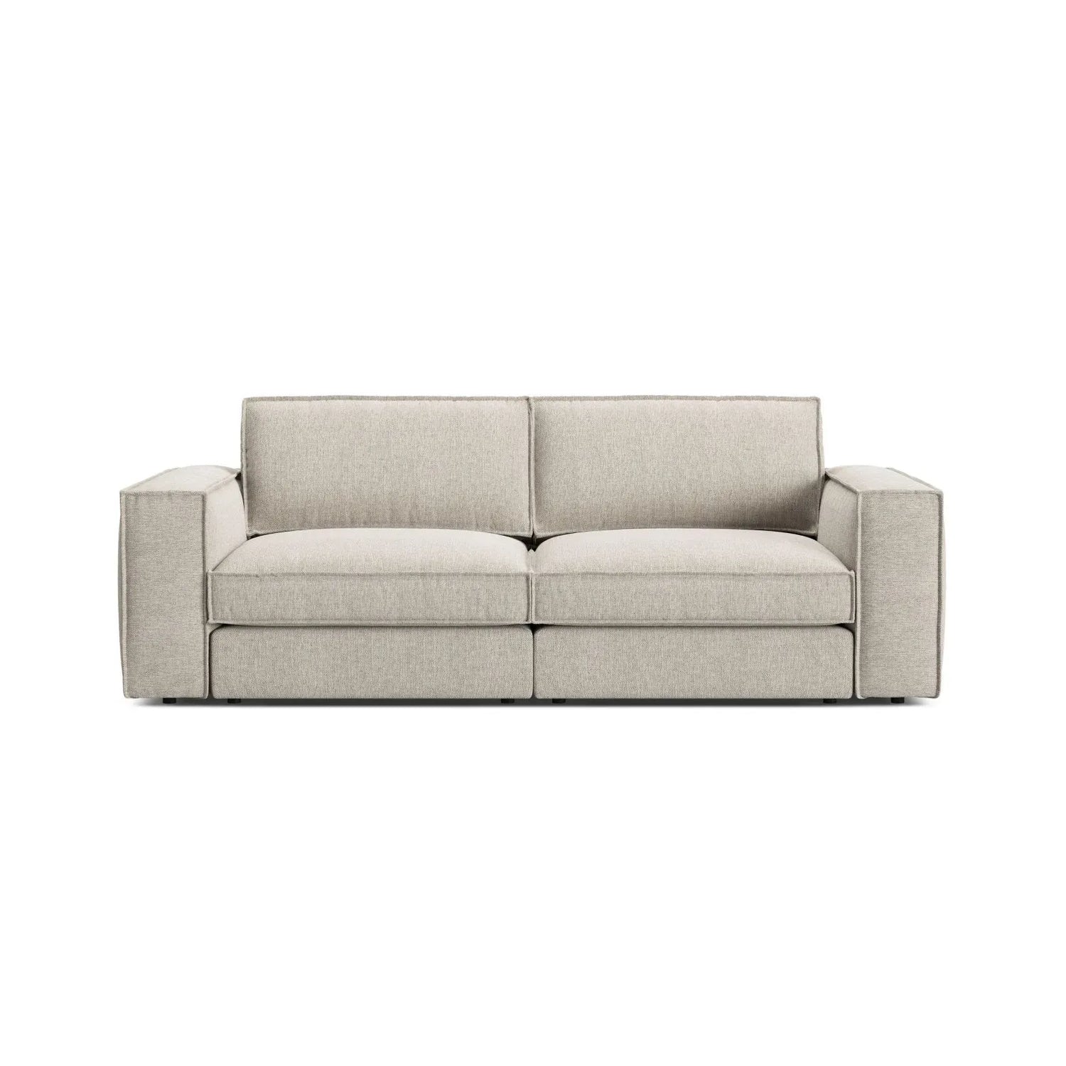 Pola 3-Sitzer Sofa aus Samt oder Strukturstoff, 236x103 cm - ZEN ZONE Furniture
