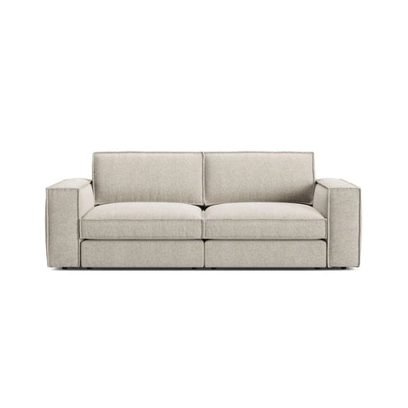 Pola 3-Sitzer Sofa aus Samt oder Strukturstoff, 236x103 cm - ZEN ZONE Furniture
