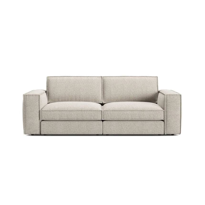 Pola 3-Sitzer Sofa aus Samt oder Strukturstoff, 236x103 cm - ZEN ZONE Furniture