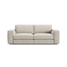 Pola 3-Sitzer Sofa aus Samt oder Strukturstoff, 236x103 cm - ZEN ZONE Furniture