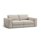 Pola 3-Sitzer Sofa aus Samt oder Strukturstoff, 236x103 cm - ZEN ZONE Furniture