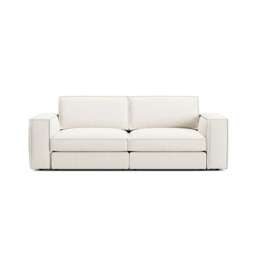 Pola 3-Sitzer Sofa aus Samt oder Strukturstoff, 236x103 cm - ZEN ZONE Furniture