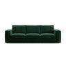 Pola 4-Sitzer Sofa aus Samt oder Strukturstoff, 284x103 cm - ZEN ZONE Furniture