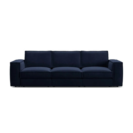 Pola 4-Sitzer Sofa aus Samt oder Strukturstoff, 284x103 cm - ZEN ZONE Furniture