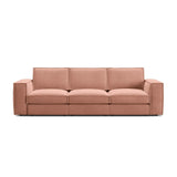 Pola 4-Sitzer Sofa aus Samt oder Strukturstoff, 284x103 cm - ZEN ZONE Furniture