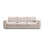 Pola 4-Sitzer Sofa aus Samt oder Strukturstoff, 284x103 cm - ZEN ZONE Furniture