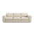 Pola 4-Sitzer Sofa aus Samt oder Strukturstoff, 284x103 cm - ZEN ZONE Furniture