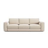 Pola 4-Sitzer Sofa aus Samt oder Strukturstoff, 284x103 cm - ZEN ZONE Furniture