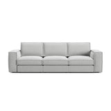 Pola 4-Sitzer Sofa aus Samt oder Strukturstoff, 284x103 cm - ZEN ZONE Furniture