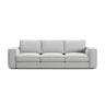 Pola 4-Sitzer Sofa aus Samt oder Strukturstoff, 284x103 cm - ZEN ZONE Furniture
