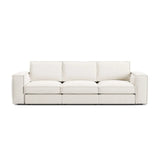 Pola 4-Sitzer Sofa aus Samt oder Strukturstoff, 284x103 cm - ZEN ZONE Furniture