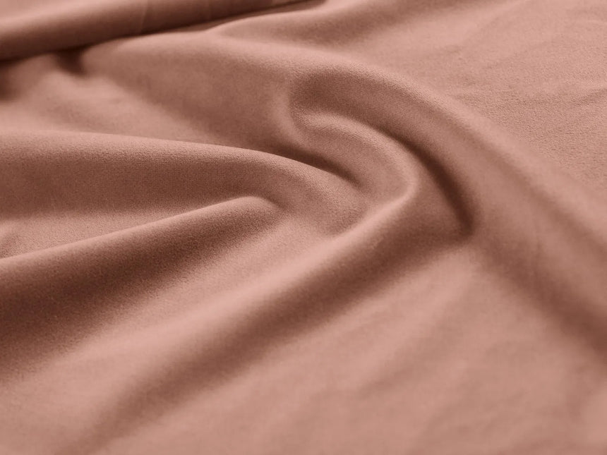 Pola 5-Sitzer Panorama Ecksofa, Rechte Seite, aus Samt in Rosa (Salvador 11), 362x259 cm von Micadoni – Bild 6