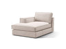 Pola Modulares 1-Sitzer Sofa Sitzelement, Linke Seite, aus Samt oder Strukturstoff, 103x158 cm von Micadoni – Bild 3