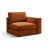 Pola Modulares 1-Sitzer Sofa Sitzelement, Rechte Seite, aus Samt in Terrakotta (Salvador 14), 103x103 cm von Micadoni – Bild 3
