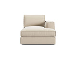 Pola Modulares 1-Sitzer Sofa Sitzelement, Rechte Seite, aus Strukturierter Stoff in Beige (BABEL TOFFEE), 103x158 cm von Micadoni – Bild 1