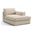 Pola Modulares 1-Sitzer Sofa Sitzelement, Rechte Seite, aus Strukturierter Stoff in Beige (BABEL TOFFEE), 103x158 cm von Micadoni – Bild 3