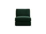 Pola Modulares 1-Sitzer Sofa aus Samt in Flaschengrün (Salvador 7), 80x103x88 cm von Micadoni – Bild 1