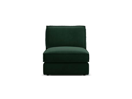 Pola Modulares 1-Sitzer Sofa aus Samt in Flaschengrün (Salvador 7), 80x103x88 cm von Micadoni – Bild 1