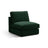 Pola Modulares 1-Sitzer Sofa aus Samt in Flaschengrün (Salvador 7), 80x103x88 cm von Micadoni – Bild 3