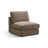 Pola Modulares 1-Sitzer Sofa aus Samt in Grau-Braun (Salvador 3), 80x103x88 cm von Micadoni – Bild 3