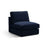 Pola Modulares 1-Sitzer Sofa aus Samt in Königsblau (Salvador 5), 80x103x88 cm von Micadoni – Bild 3