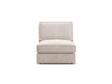 Pola Modulares 1-Sitzer Sofa aus Samt oder Strukturstoff, 80x103x88 cm von Micadoni – Bild 1