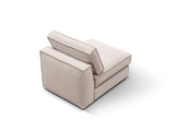 Pola Modulares 1-Sitzer Sofa aus Samt oder Strukturstoff, 80x103x88 cm von Micadoni – Bild 4
