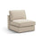 Pola Modulares 1-Sitzer Sofa aus Strukturierter Stoff in Beige (BABEL TOFFEE), 80x103x88 cm von Micadoni – Bild 3