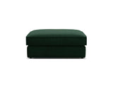 Pola Pouf aus Samt in Flaschengrün (Salvador 7), 103x78 cm von Micadoni – Bild 3