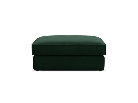 Pola Pouf aus Samt in Flaschengrün (Salvador 7), 103x78 cm von Micadoni – Bild 3