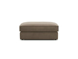 Pola Pouf aus Samt in Grau-Braun (Salvador 3), 103x54 cm von Micadoni – Bild 3