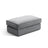 Pola Pouf aus Samt in Grau (Salvador 17), 103x54 cm von Micadoni – Bild 1