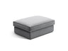 Pola Pouf aus Samt in Grau (Salvador 17), 103x78 cm von Micadoni – Bild 1
