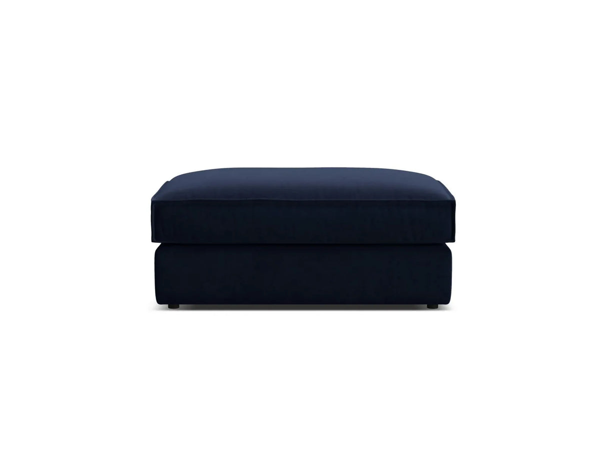 Pola Pouf aus Samt in Königsblau (Salvador 5), 103x54 cm von Micadoni – Bild 3