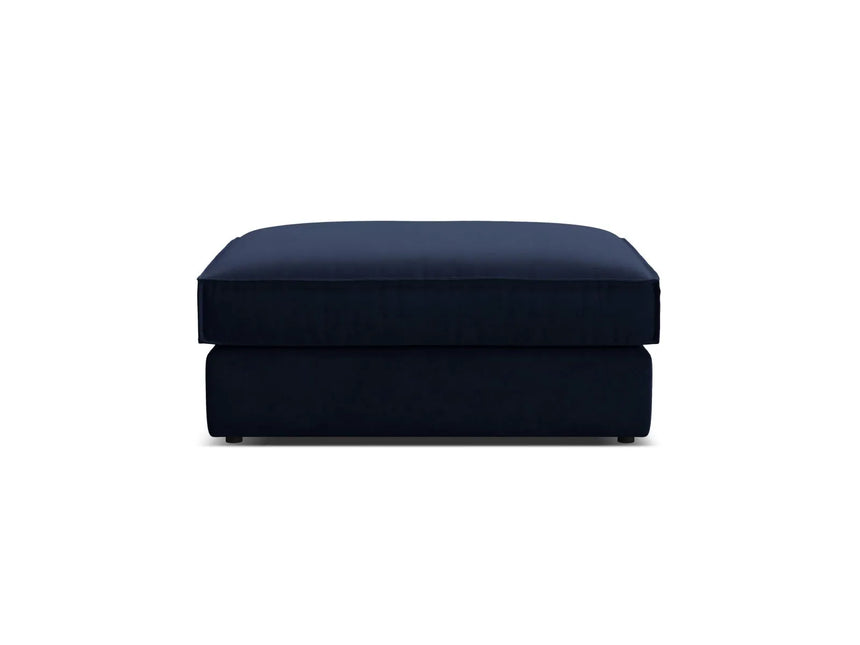 Pola Pouf aus Samt in Königsblau (Salvador 5), 103x78 cm von Micadoni – Bild 3
