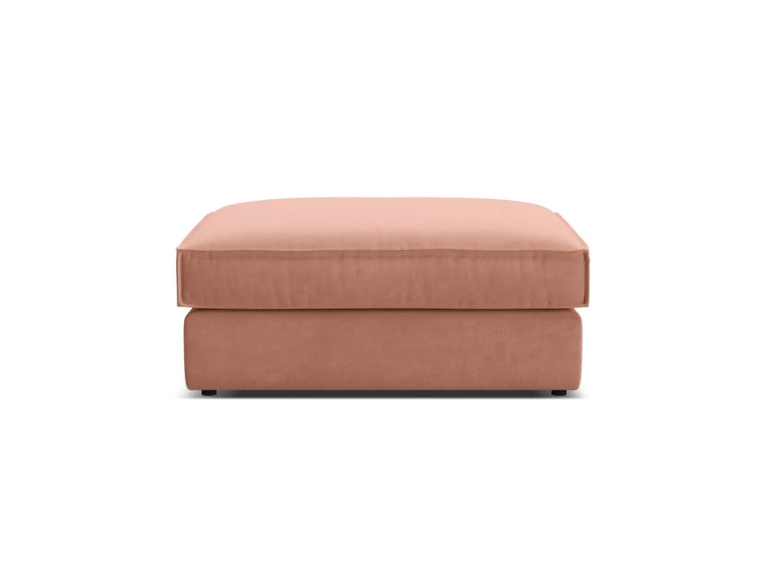 Pola Pouf aus Samt in Rosa (Salvador 11), 103x78 cm von Micadoni – Bild 3