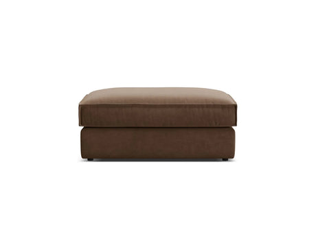 Pola Pouf aus Samt in Schokolade (Salvador 4), 103x54 cm von Micadoni – Bild 3