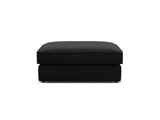 Pola Pouf aus Samt in Schwarz (Salvador 19), 103x78 cm von Micadoni – Bild 3